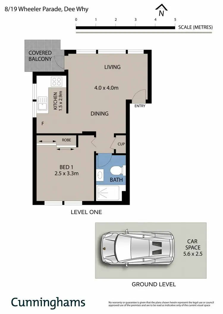 Floorplan of Homely apartment listing, 8/19 Wheeler Parade, Dee Why NSW 2099