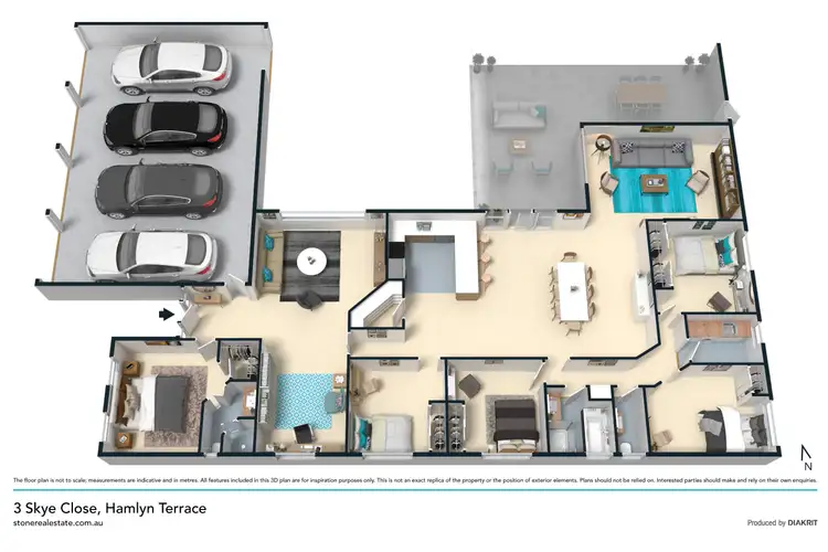 Floorplan of Homely house listing, 3 Skye Close, Hamlyn Terrace NSW 2259