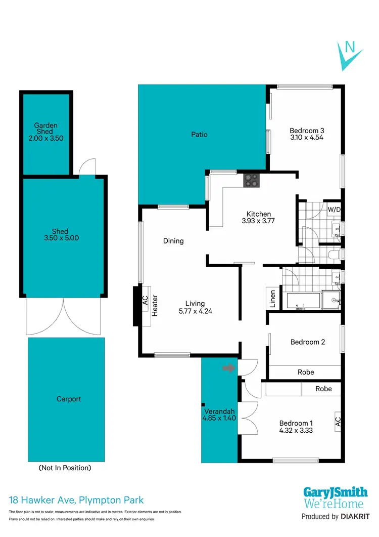 Floorplan of Homely house listing, 18 Hawker Avenue, Plympton Park SA 5038