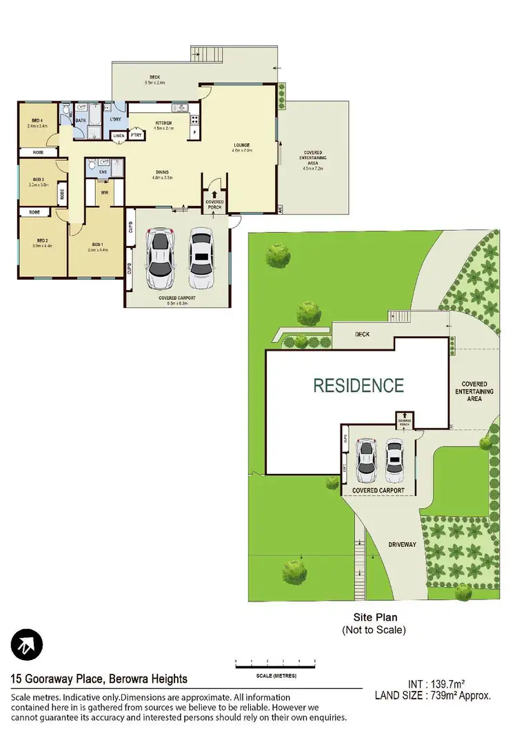 Floorplan of Homely house listing, 15 Gooraway Place, Berowra Heights NSW 2082