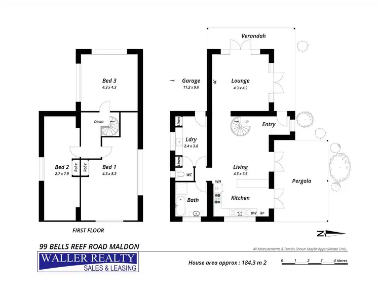 Floorplan of Homely house listing, 99 Bells Reef Road, Maldon VIC 3463