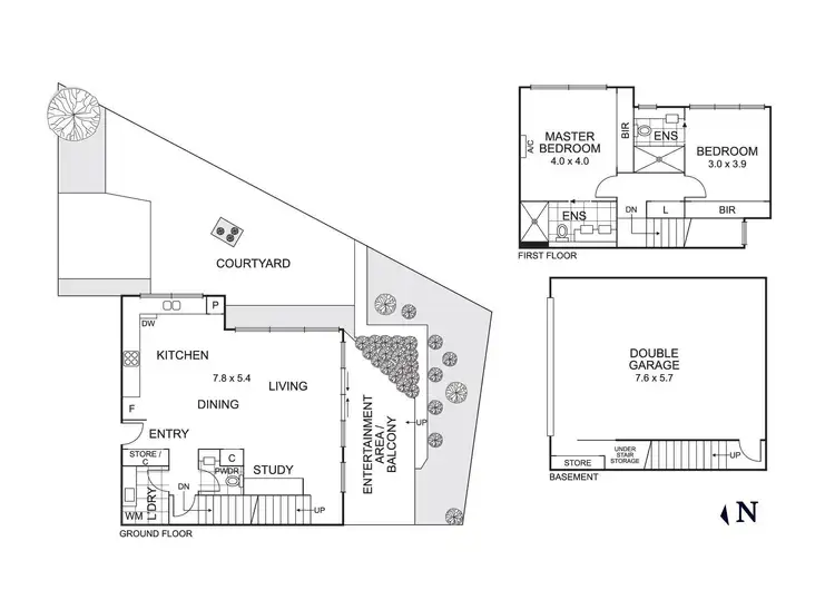 Floorplan of Homely townhouse listing, 5/17 Hakea Street, Templestowe VIC 3106