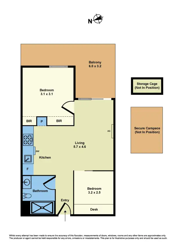 Floorplan of Homely apartment listing, 112/1 Foundry Road, Sunshine VIC 3020