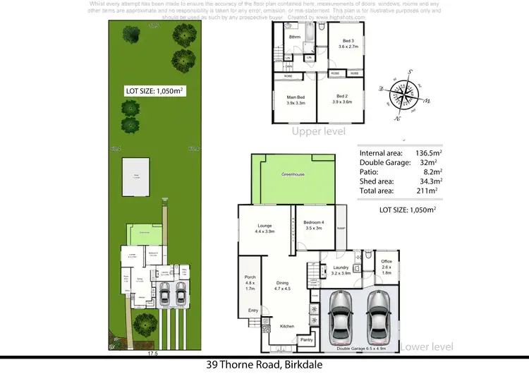 Floorplan of Homely house listing, 39 Thorne Road, Birkdale QLD 4159