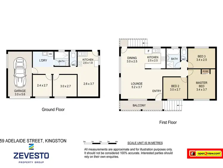 Floorplan of Homely house listing, 59 Adelaide Street, Kingston QLD 4114