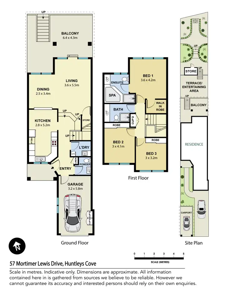 Floorplan of Homely house listing, 57 Mortimer Lewis Drive, Huntleys Cove NSW 2111