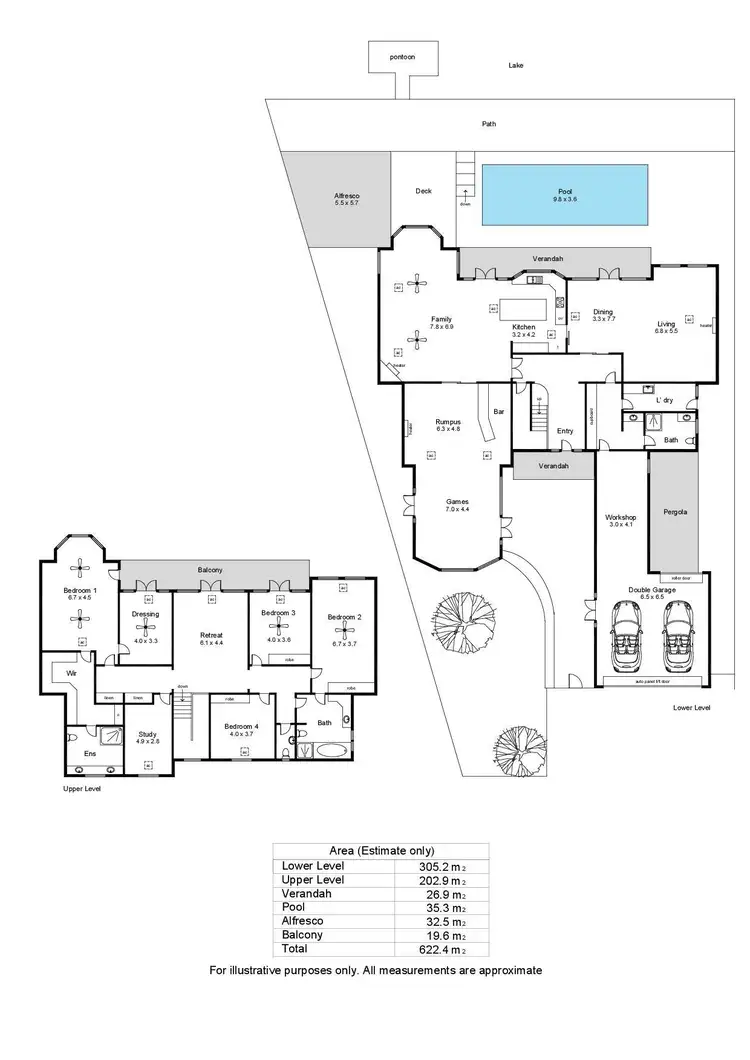 Floorplan of Homely house listing, 29 Sir John Marks Drive, West Lakes SA 5021