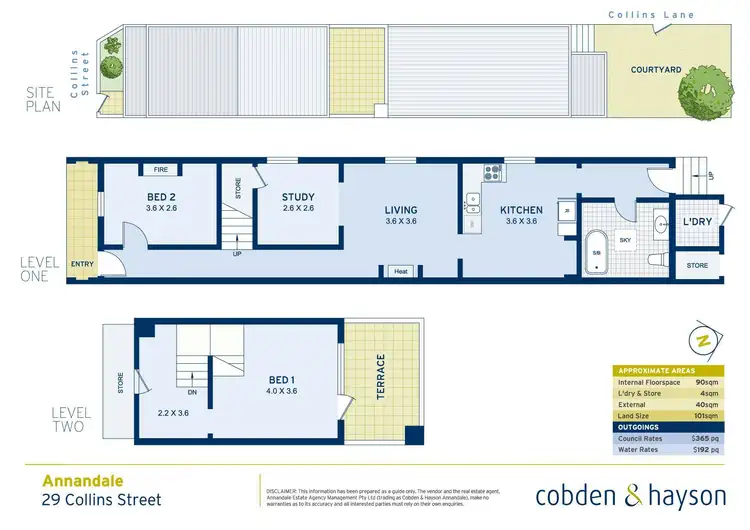 Floorplan of Homely house listing, 29 Collins Street, Annandale NSW 2038