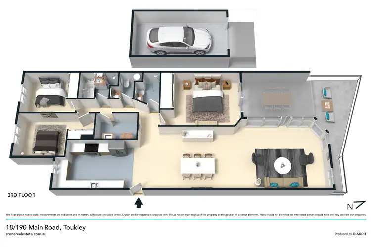 Floorplan of Homely unit listing, 18/190 Main Road, Toukley NSW 2263