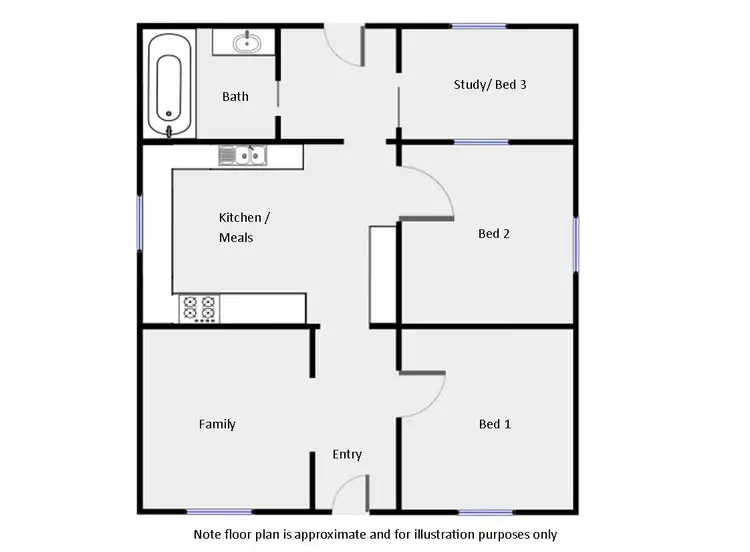 Floorplan of Homely house listing, 161 Magnolia Avenue, Mildura VIC 3500