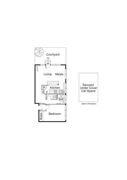 Floorplan of Homely apartment listing, 3/56 Byron Street, Elwood VIC 3184