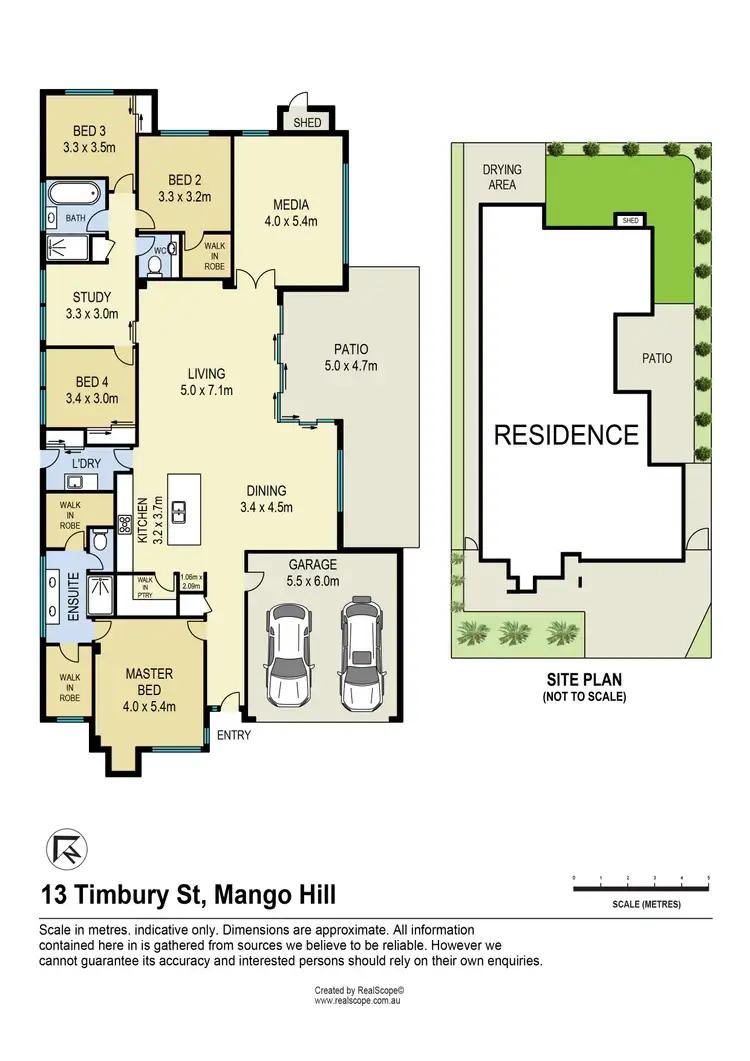 Floorplan of Homely house listing, 13 Timbury Street, Mango Hill QLD 4509