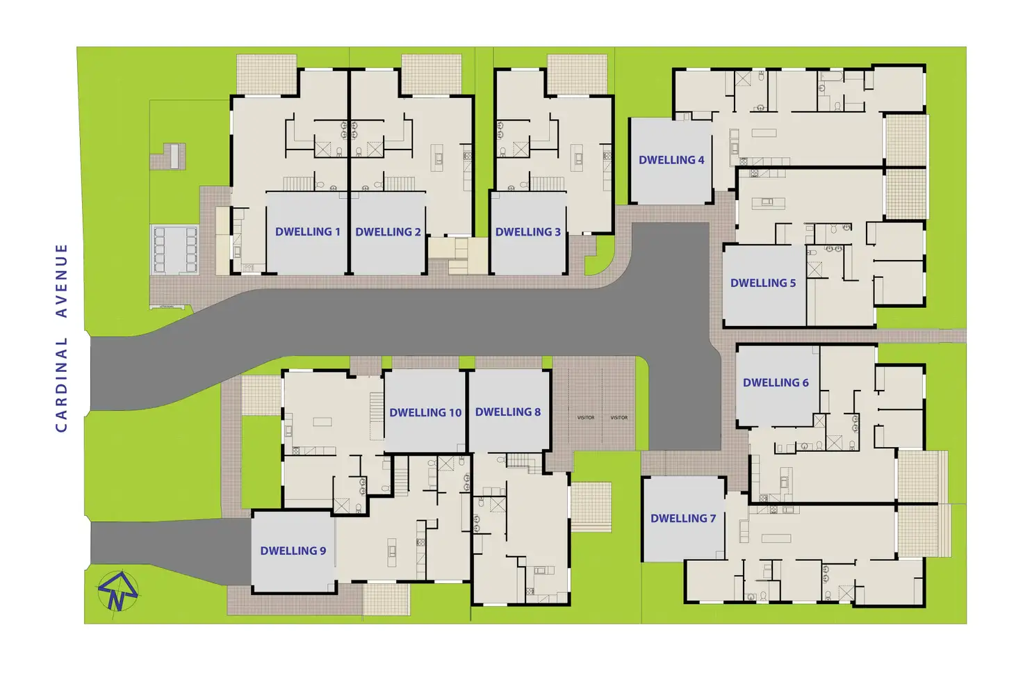 Floorplan of Homely house listing, 3/18-20 Cardinal Avenue, Beecroft NSW 2119