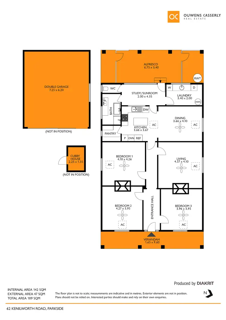 Floorplan of Homely house listing, 62 Kenilworth Road, Parkside SA 5063