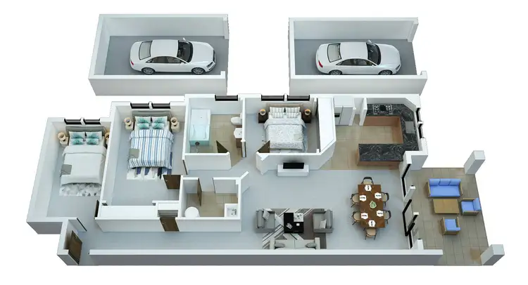 Floorplan of Homely apartment listing, 10A/7 Macmahon Place, Menai NSW 2234
