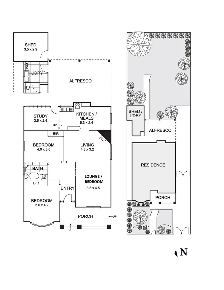 Floorplan of Homely house listing, 34 Preston Street, Coburg VIC 3058