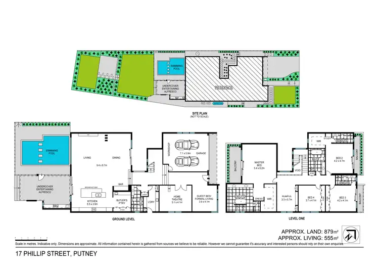 Floorplan of Homely house listing, 17 Phillip Road, Putney NSW 2112