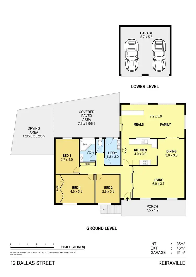 Floorplan of Homely house listing, 12 Dallas Street, Keiraville NSW 2500