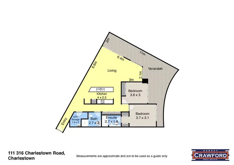 Floorplan of Homely apartment listing, 111/316 Charlestown Road, Charlestown NSW 2290