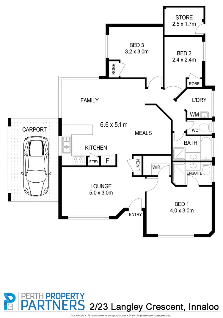 Floorplan of Homely house listing, 2/23 Langley Crescent, Innaloo WA 6018