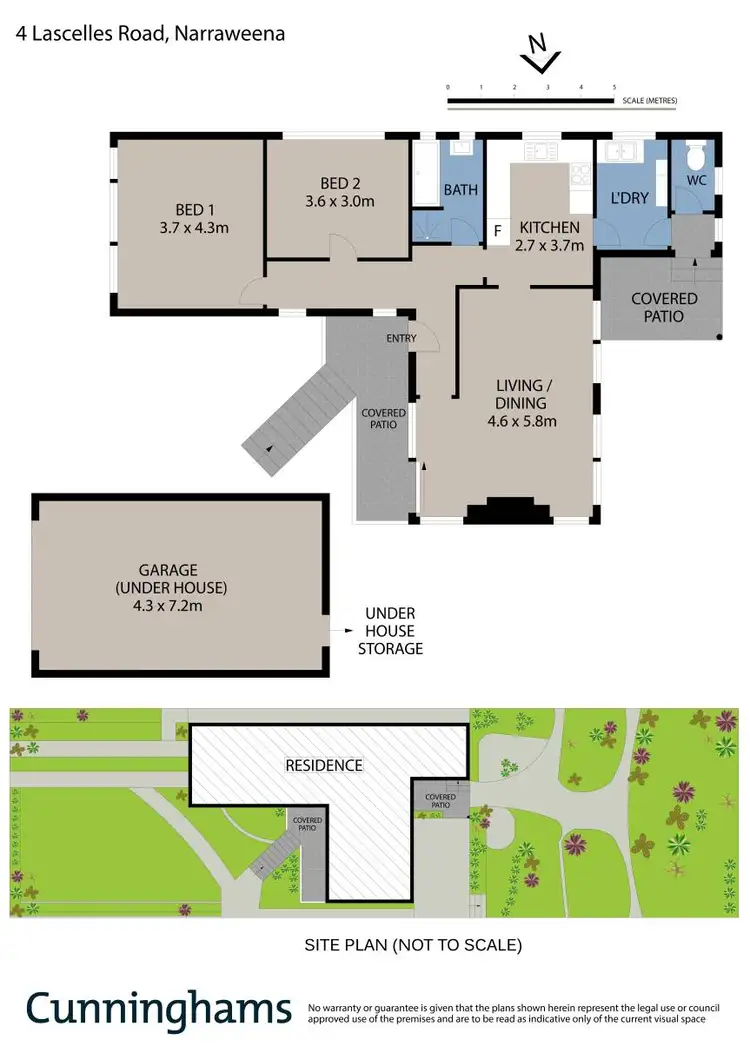 Floorplan of Homely house listing, 4 Lascelles Road, Narraweena NSW 2099