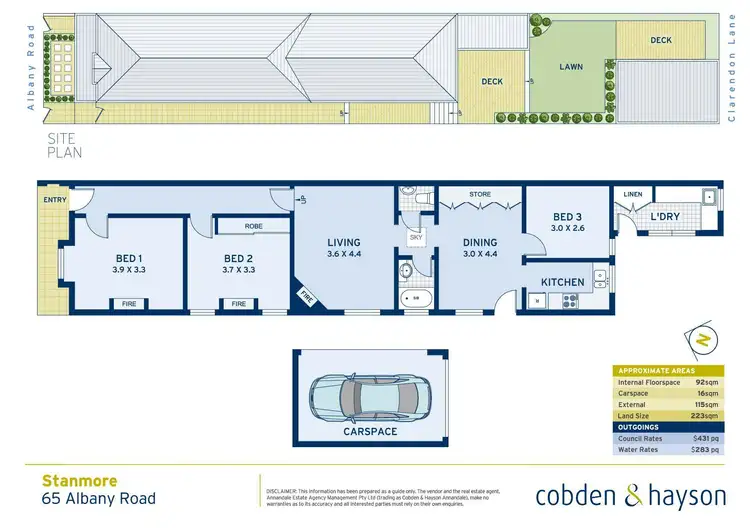 Floorplan of Homely house listing, 65 Albany Road, Stanmore NSW 2048