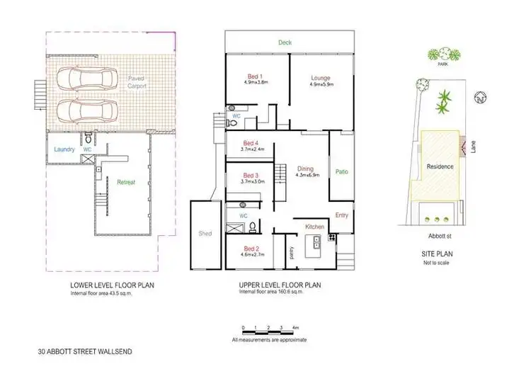 Floorplan of Homely house listing, 30 Abbott Street, Wallsend NSW 2287
