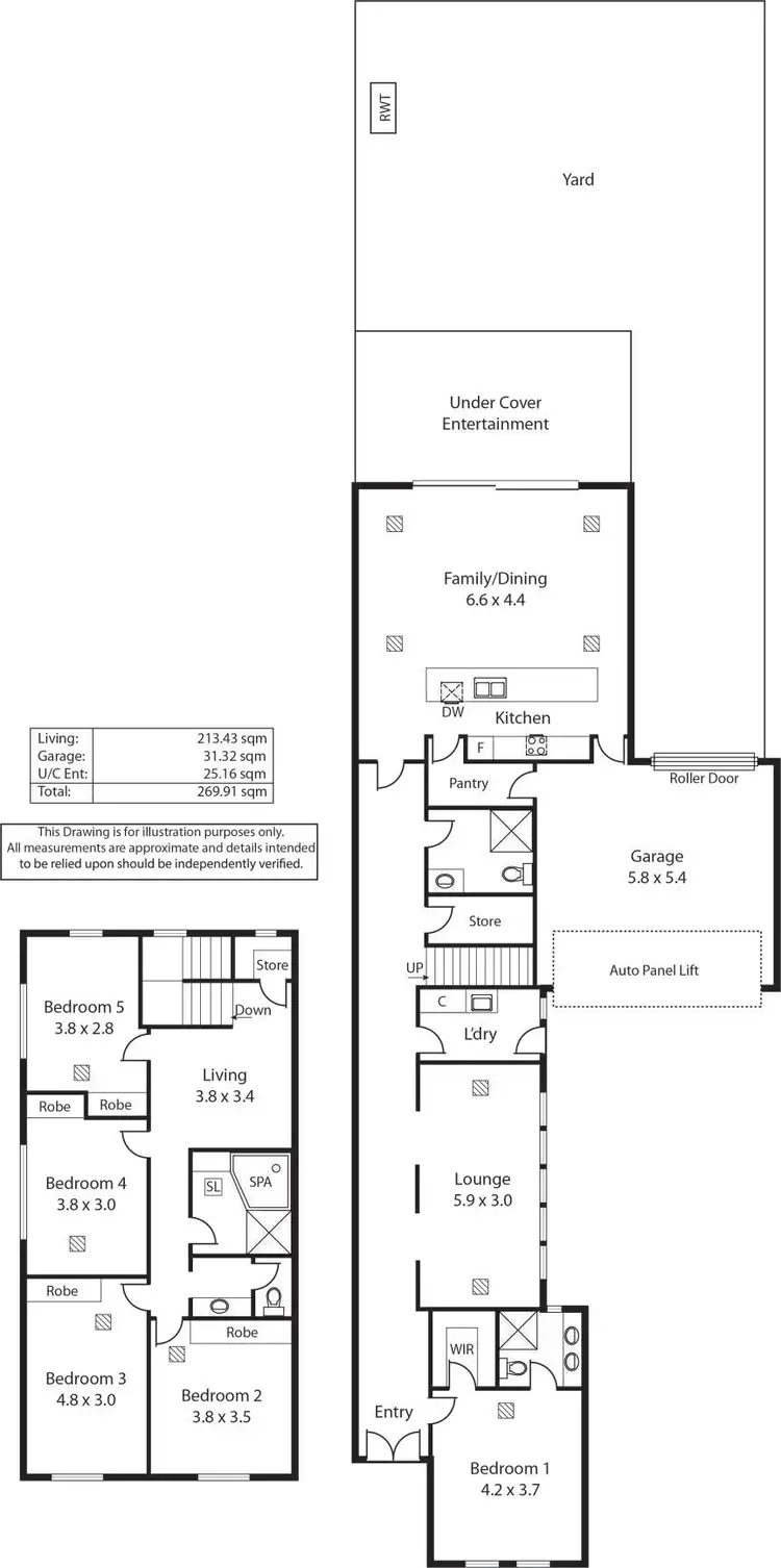 Floorplan of Homely house listing, 2a Newhaven Avenue, Glenelg North SA 5045