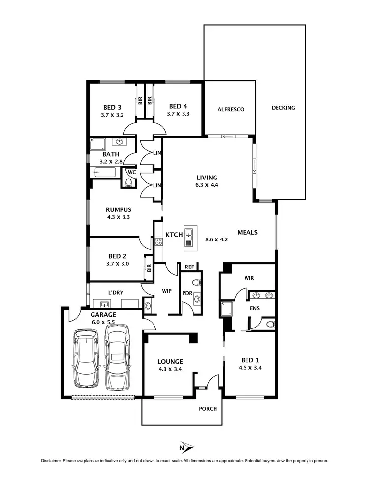 Floorplan of Homely house listing, 25 Bluegum Circuit, Riddells Creek VIC 3431