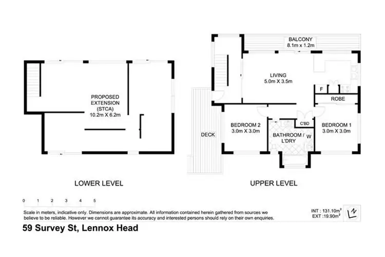 Floorplan of Homely house listing, 59 Survey Street, Lennox Head NSW 2478