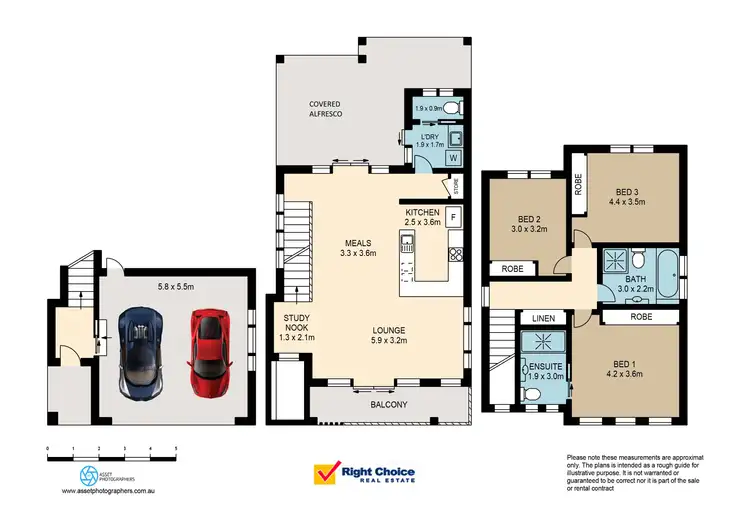 Floorplan of Homely townhouse listing, 71 Rosemont Circuit, Flinders NSW 2529