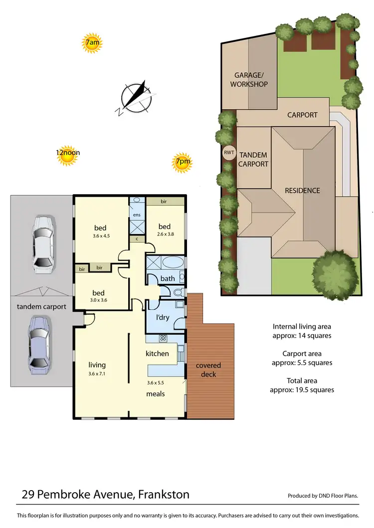 Floorplan of Homely house listing, 29 Pembroke Avenue, Frankston VIC 3199