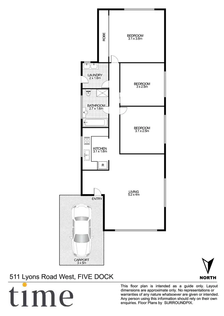 Floorplan of Homely house listing, 511 Lyons Road, Five Dock NSW 2046