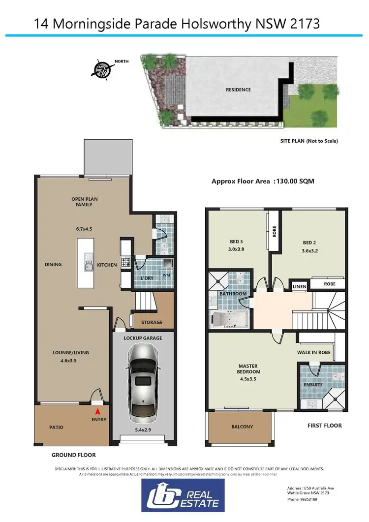 Floorplan of Homely townhouse listing, 14 Morningside Parade, Holsworthy NSW 2173