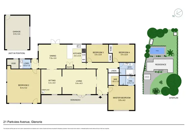 Floorplan of Homely house listing, 21 Parkview Avenue, Glenorie NSW 2157