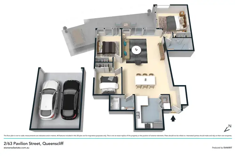 Floorplan of Homely apartment listing, 2/63 Pavilion Street, Queenscliff NSW 2096