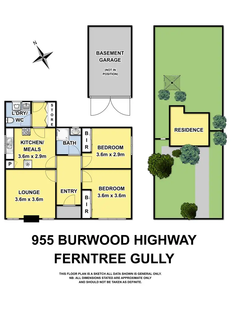 Floorplan of Homely house listing, 955 Burwood Highway, Ferntree Gully VIC 3156
