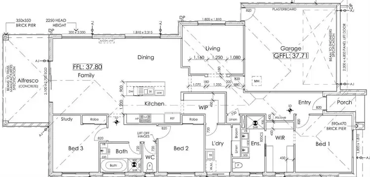 Floorplan of Homely house listing, 7 Manhattan Drive, Officer VIC 3809