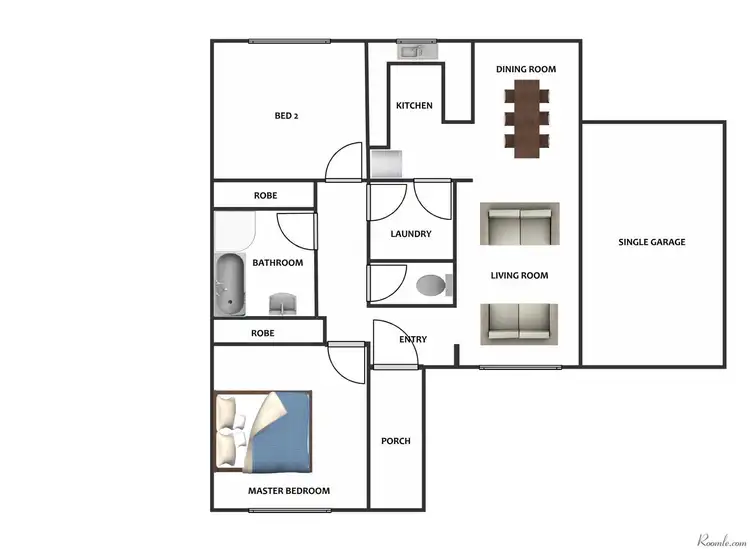 Floorplan of Homely unit listing, 15/35 David Street, Dandenong VIC 3175