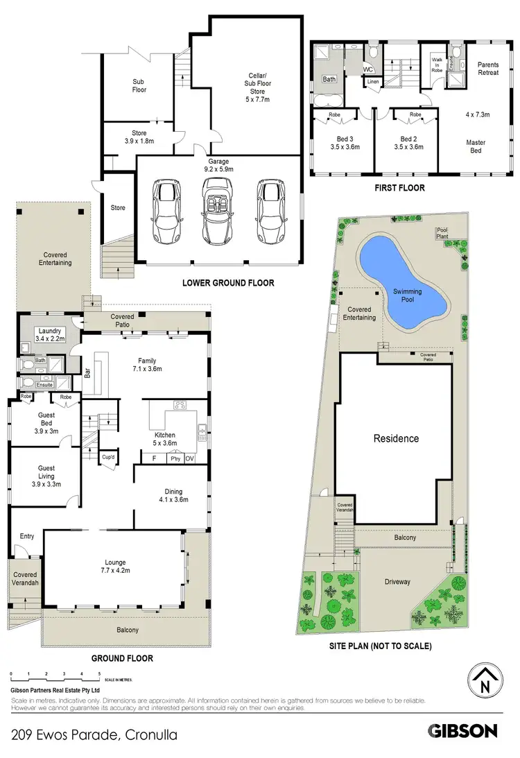 Floorplan of Homely house listing, 209 Ewos Parade, Cronulla NSW 2230