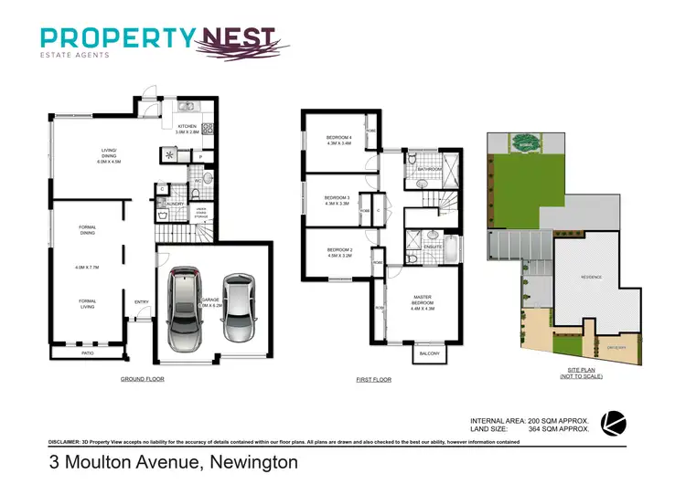 Floorplan of Homely house listing, 3 Moulton Avenue, Newington NSW 2127