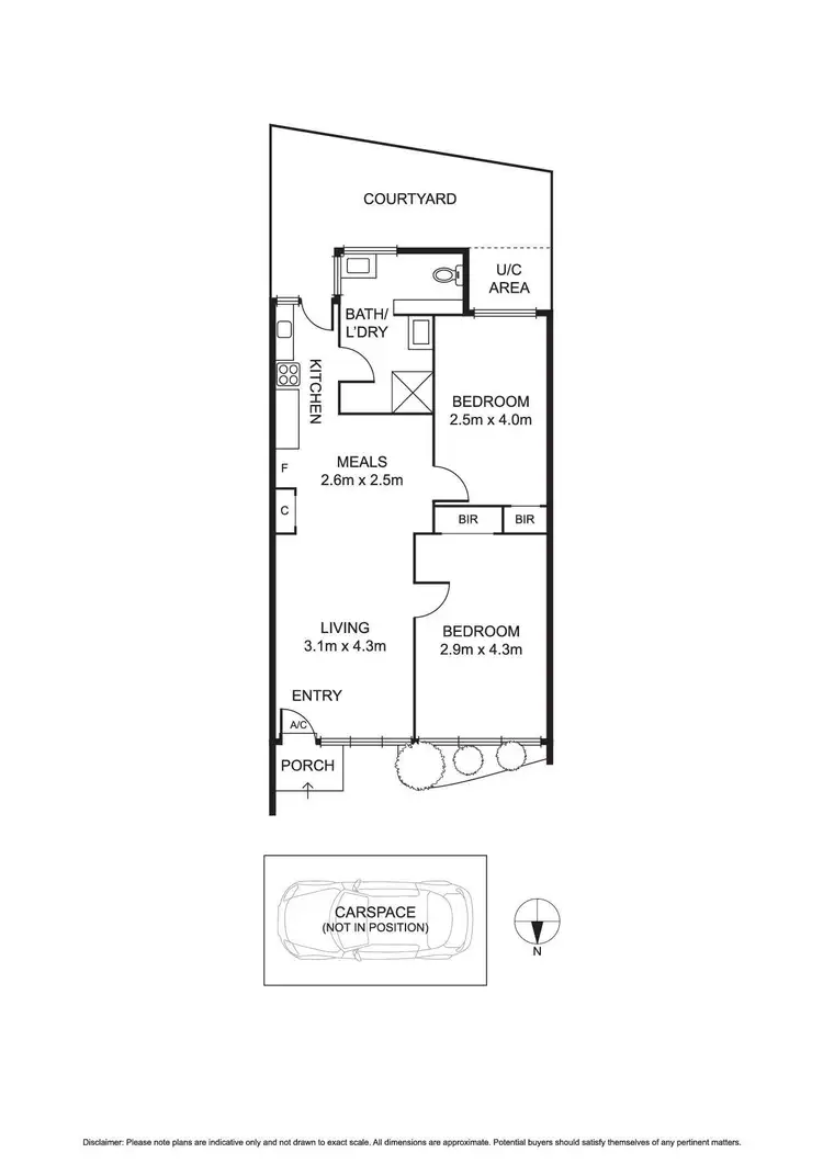 Floorplan of Homely unit listing, 5/23 Ashley Street, Reservoir VIC 3073