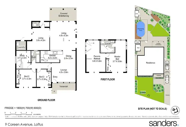 Floorplan of Homely house listing, 9 Coreen Avenue, Loftus NSW 2232