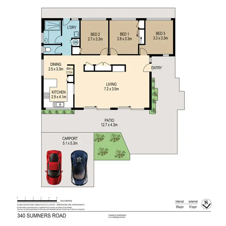 Floorplan of Homely house listing, 340 Sumners Road, Riverhills QLD 4074