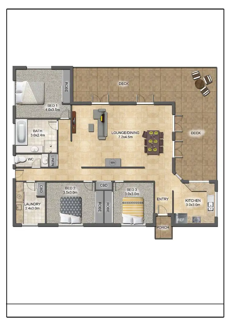 Floorplan of Homely house listing, 8 Dungannon Court, Buderim QLD 4556