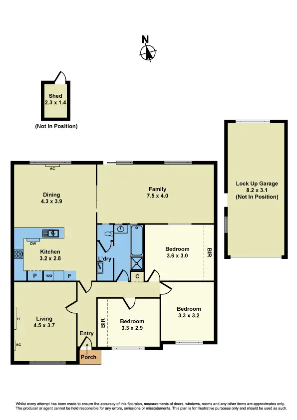 Floorplan of Homely house listing, 2 Palmer Street, Braybrook VIC 3019