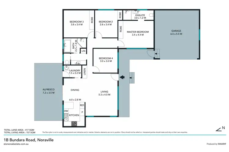 Floorplan of Homely house listing, 1B Bundara Road, Noraville NSW 2263