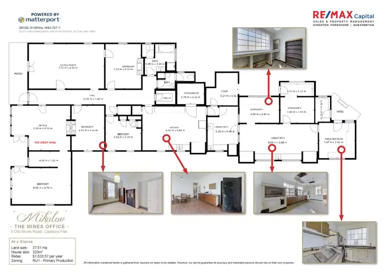 Floorplan of Homely house listing, 5 Old Mines Road, Captains Flat NSW 2623