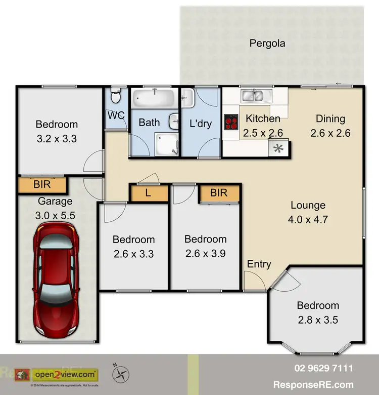 Floorplan of Homely house listing, 21 Glenview Grove, Glendenning NSW 2761