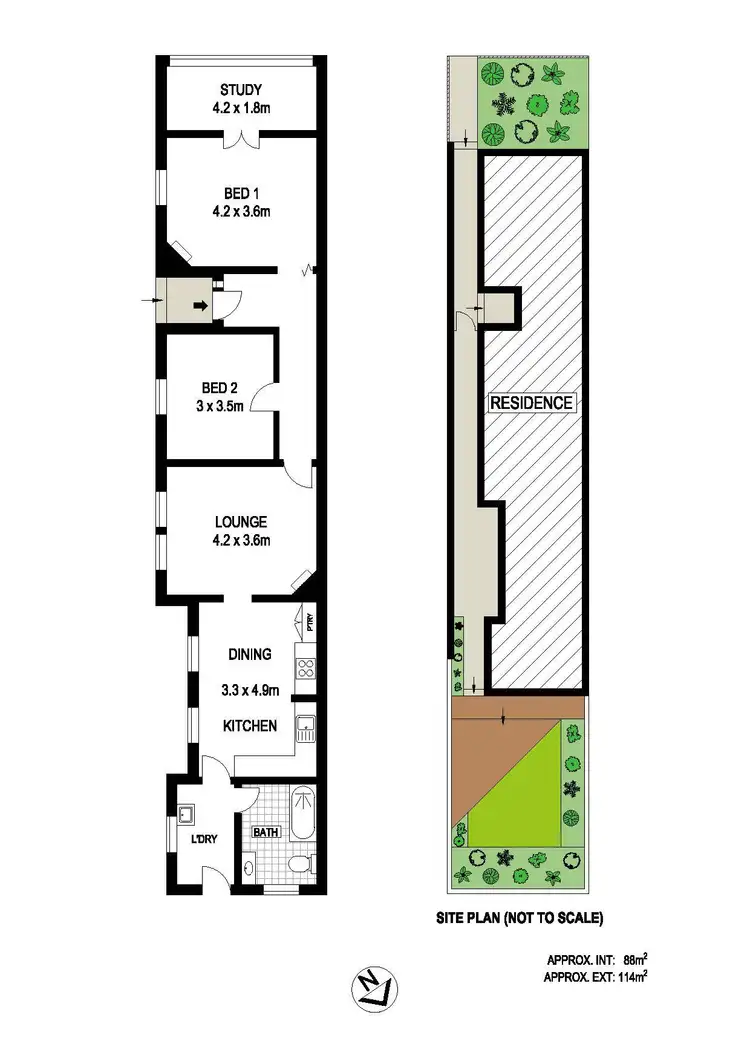 Floorplan of Homely house listing, 25 Middle Street, Marrickville NSW 2204